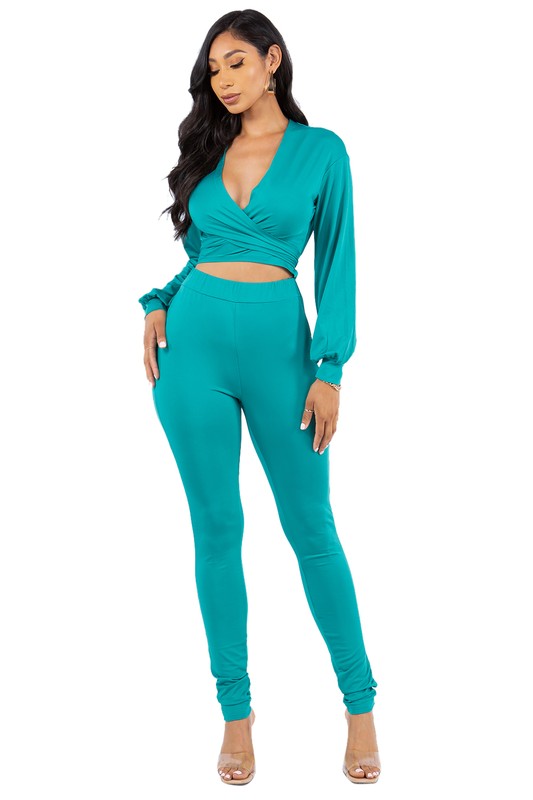 LETTING GO TWO PIECE PANT SET