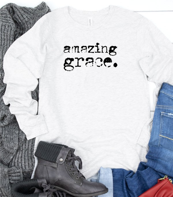 Amazing Grace Long Sleeve T-Shirt