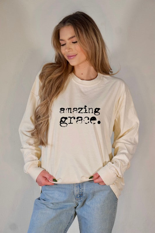 Amazing Grace Long Sleeve T-Shirt