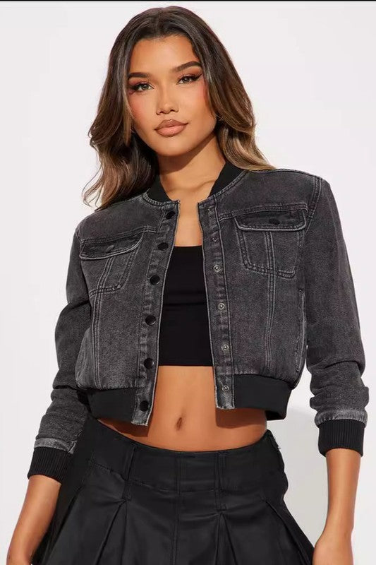 WOMEN FASHION DENIM JACKET